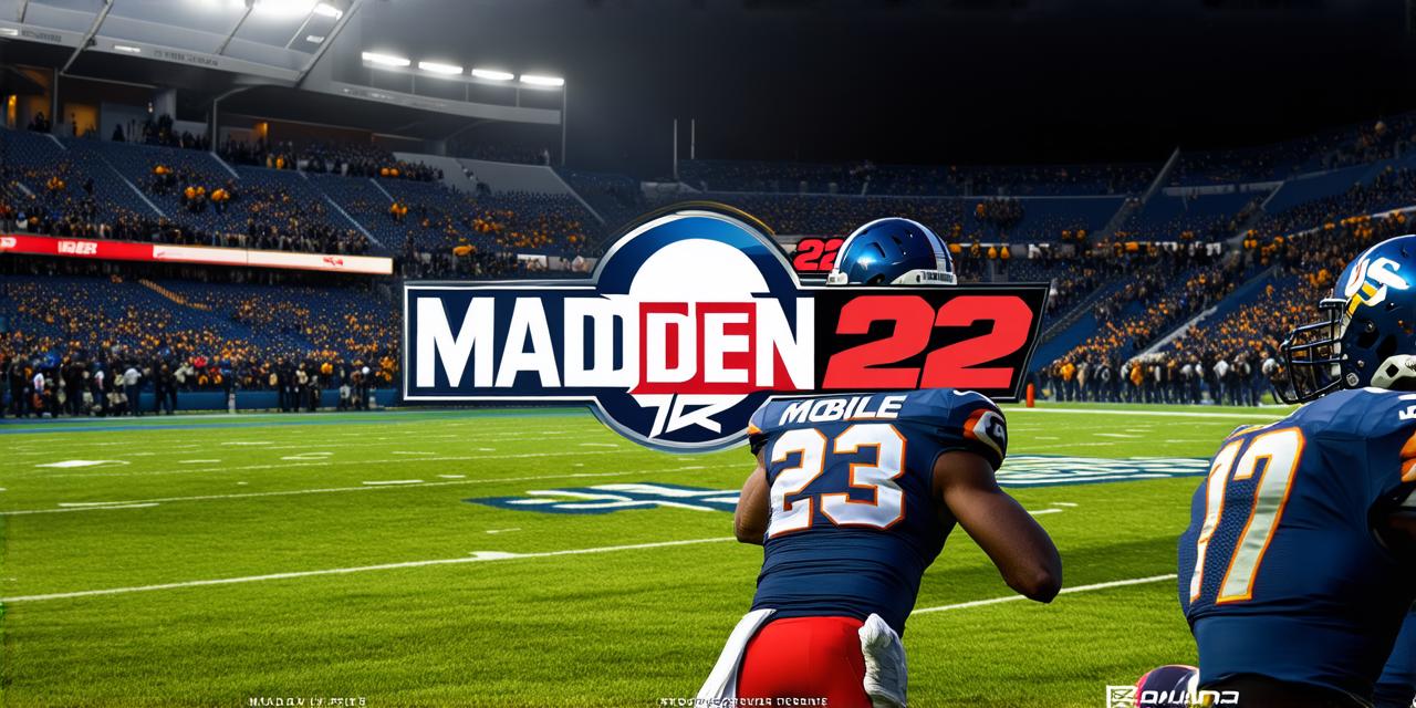 How to play a football game in madden 22 mobile