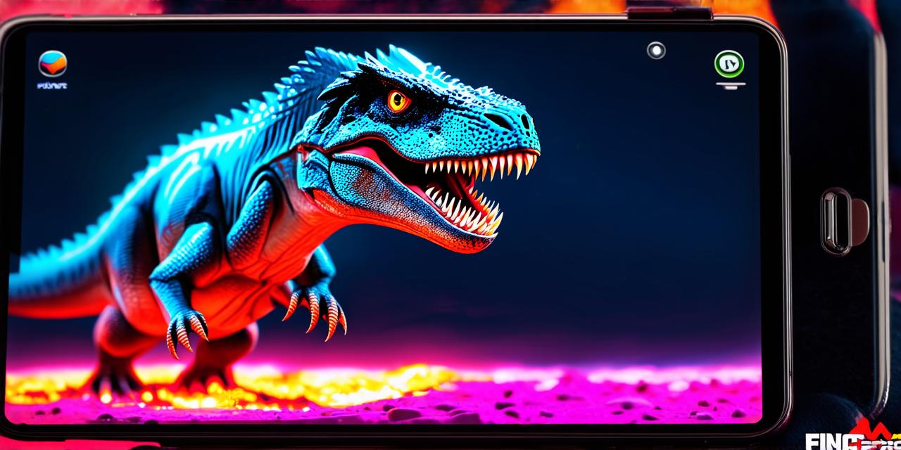 How to play chrome dinosaur game on mobile